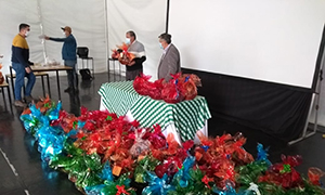 Entrega de regalos de Navidad 2020